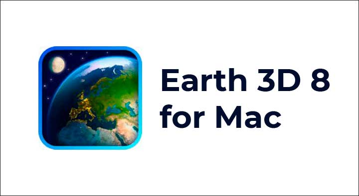 Earth 3D 8 for Mac