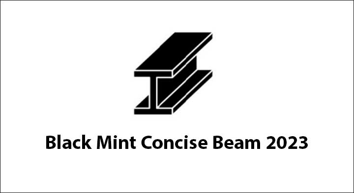 Black Mint Concise Beam 2023