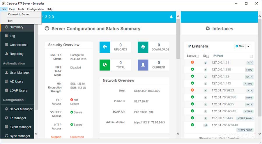 Cerberus FTP Server Enterprise 2024 Full
