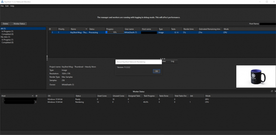 Keyshot Network Rendering 2025