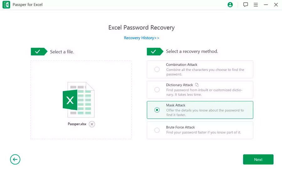 PassFab para Excel 2025